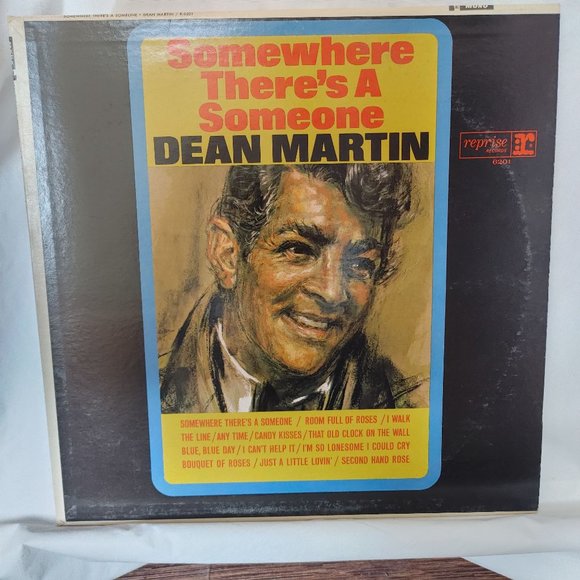 Other - Vintage Dean Martin – Somewhere There's A Someone LP Vinyl Record [RS-6201] 1966